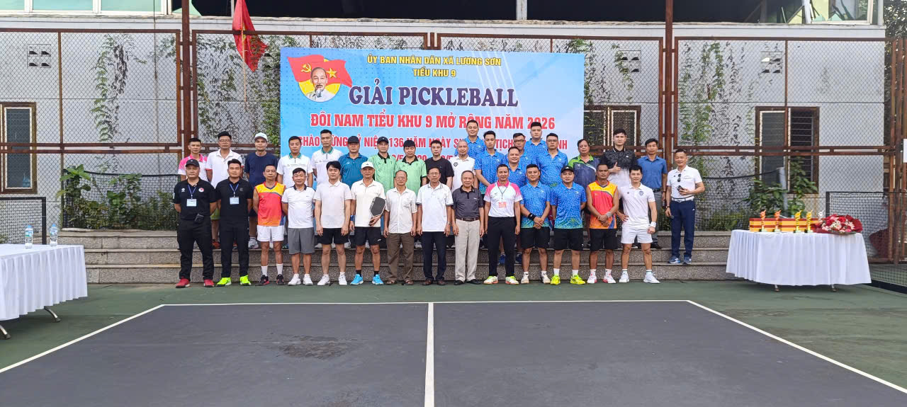 Giải Pickleball Chào mừng Tổ Dân Phố Cửu Long