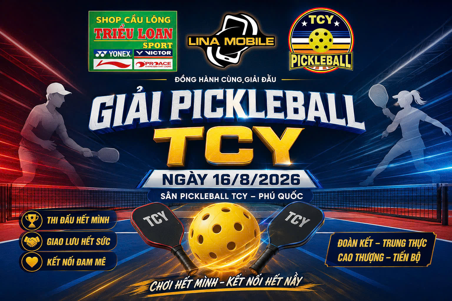 PICKLEBALL TCY 16/8